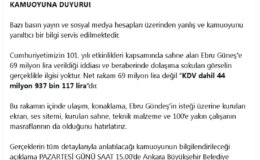 Ebru Güneş’e 69 Milyon Lira İddiası Yalanlandı