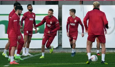 Galatasaray, Samsunspor maçı hazırlıklarını tamamladı