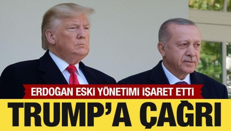 Son Dakika: Cumhurbaşkanı Erdoğan’dan Trump’a çağrı